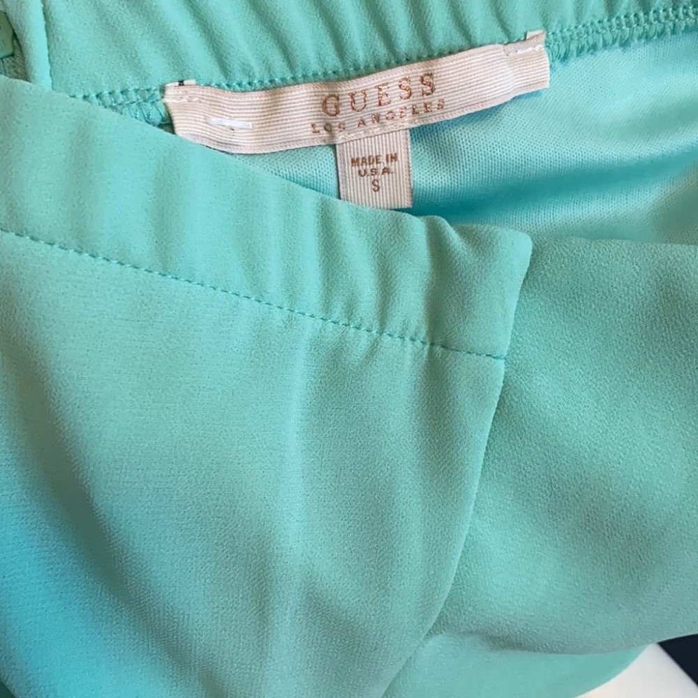 Guess Strapless Mint Mini Dress - Picture 11 of 11